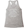 husbands wives joke Racerback Tank
