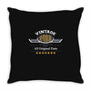 vintage genuine 1983 series all original parts Throw Pillow