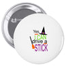 i can a drive a stick Pin-back button