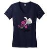 pyukumuku thumb's up! Women's V-Neck T-Shirt