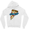 life is a pizza party Zipper Hoodie