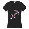 violet sagitarius Women's V-Neck T-Shirt