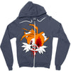 zombie tailz Zipper Hoodie