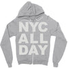 nyc all day Zipper Hoodie