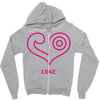 love (2) Zipper Hoodie