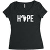 gift hope Women's Triblend Scoop T-shirt
