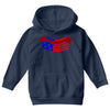 us hot dog Youth Hoodie