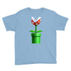 nintendo mario brothers piranha plant Youth Tee