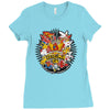 pokemon style dodge ball league Ladies Fitted T-Shirt