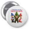 Sherlock Gnomes Pin-back button