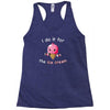 i do it for the ice cream Racerback Tank