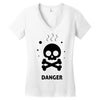 danger Women's V-Neck T-Shirt