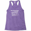 gun permit second amendment Racerback Tank