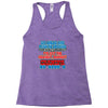 push me around grandpa Racerback Tank