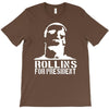 rollins for president  funny  comic henry rollins punk rock tv p T-Shirt