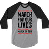 March For Our Lives 3/4 Sleeve Shirt