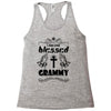 I Am One Blessed Grammy Racerback Tank