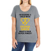 I'm Raising A Child With Childhood Cancer What's Your Super Power Ladies Curvy T-Shirt