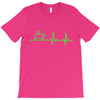 morning coffee heatbeat ekg T-Shirt