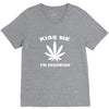kiss me i'm highrish V-Neck Tee