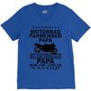 motorrad papa V-Neck Tee