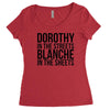 dorothy in the street blanche in the sheets Women's Triblend Scoop T-shirt