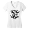gas mask Women's V-Neck T-Shirt