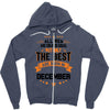 All Men Created Equal But The Best Born In December Zipper Hoodie