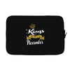 kings are born in november Laptop sleeve