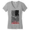 god bless america Women's V-Neck T-Shirt