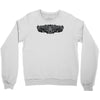 pinstripe 2 skull humor funny Crewneck Sweatshirt