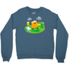 no jacket required Crewneck Sweatshirt