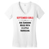 September Girls Women's V-Neck T-Shirt