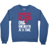donating blood one mosquito funny Crewneck Sweatshirt