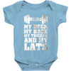 My Neck My Back My Triceps And My Lats Baby Onesie