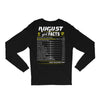 August Girl Facts Virgo Long Sleeve Shirts