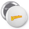 love burger Pin-back button