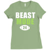 beast mode marshawn lynch seattle seahawks Ladies Fitted T-Shirt