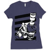 alcohol blanc Ladies Fitted T-Shirt