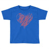 valentines day hearts Toddler T-shirt