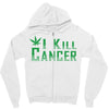 I Kill Cancer, I Kill Cancer T Shirt Zipper Hoodie