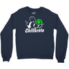 chillkrote smoke weed punk gras Crewneck Sweatshirt