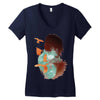 see it through Women's V-Neck T-Shirt