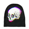 skull glitch Baby Beanies