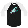 ask me about dinosaurs 3/4 Sleeve Shirt