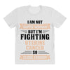 I am Not Super Woman But I'm Fighting Uterine Cancer So Close Enough All Over Women's T-shirt