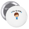 class o f 2019 cool boy Pin-back button