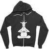 Yoga with Goat Zipper Hoodie