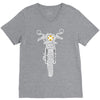 biker V-Neck Tee