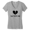 xxxtentacion black logo Women's V-Neck T-Shirt